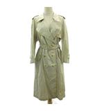 バーバリーズ Burberrys トレンチコート ジャケット ロング ベージュ 7A3 約M IBO88