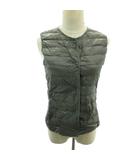 ユニクロ UNIQLO 美品 ウルトラライトダウンジャケット カーキ S