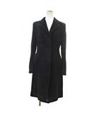 マックスマーラ MAX MARA アルパカ ウール チェスターコート ジャケット ロング 36 黒 ブラック 1230 ■MNK4