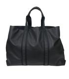 ボッテガヴェネタ BOTTEGA VENETA マルコポーロ トートバッグ PVC 大容量 ビジネス 黒 ブラック