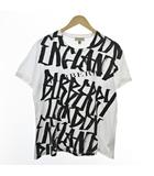 バーバリー BURBERRY グラフィックプリント Tシャツ カットソー 半袖 ロゴ M 白 ホワイト 0109 ■MNK4