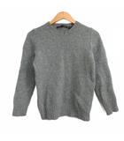 マークジェイコブス MARC JACOBS ニット セーター ウール 長袖 グレー XS