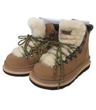 アグ オーストラリア UGG australia × サカイ sacai コラボ 25AW Hiker Cesnut ハイカー ショートブーツ ムートン vibramソール 37 23cm チェスナット 茶 ブラウン 系 1178390 0122