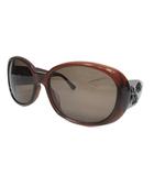 シャネル CHANEL 5113 サングラス ココマーク カメリア アイウェア プラスチック 茶 ブラウン 56□16 130