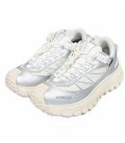 モンクレール MONCLER TrailGrip GTX スニーカー トレッキングシューズ GORE-TEX 切替 レザー レースアップ 38 約25cm ホワイト シルバーカラー ■MNK5