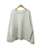 クルーネック スウェット トレーナー 長袖 2 オフホワイト 白 0202