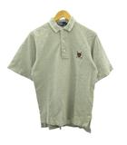 ポロ バイ ラルフローレン Polo by Ralph Lauren ポロシャツ 半袖 ワッペン グレー S
