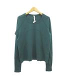 ルルレモン lululemon Swiftly Tech Long Sleeve 2.0Race  カットソー ヨガウェア ピラティス 緑 グリーン系 10 約L