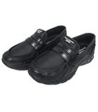 ニューバランス NEW BALANCE × ジュンヤワタナベマン JUNYA WATANABE MAN 極美品 24年 コラボ ローファー U1906LCD スニーカー US7 25cm 黒 ブラック ■MNK5