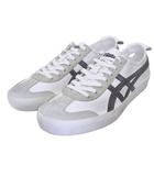 オニツカタイガー Onitsuka Tiger MEXICO 66 IM 1183C549 100 スニーカー ダメージ加工 ローカット イタリア製 27cm 白黒 ホワイト ブラック 0209