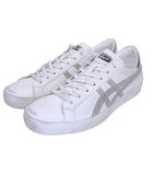 オニツカタイガー Onitsuka Tiger FABRE LO IM  ファブレ 1183C550 100 スニーカー ダメージ加工 レザー イタリア製 27.5cm 白灰 ホワイト グレー 0209
