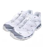 サロモン Salomon XT-QUEST 491324 スニーカー ランニングシューズ ロゴ 27.5cm 白 灰 ホワイト グレー 系 0209