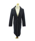 グラシア GLACIER チェスターコート ロング丈 S 紺 ネイビー 0216
