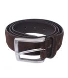 アンダーソンズ Anderson's × ビームス エフ BEAMS F 別注 レザーベルト スエード バックル 80 茶 ブラウン 0218