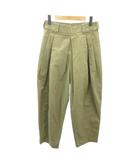 アレキサンダーワン ALEXANDER WANG チノパン パンツ テーパード タック 6 ベージュ 0220 ■IBO90