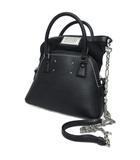 メゾンマルジェラ 11 Maison Margiela 11 5AC マイクロ チェーン ショルダーバッグ ハンドバッグ 2WAY レザー 牛革 黒 ブラック S56WG0081 P4455 ☆AA★