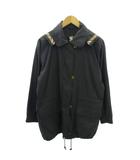 バーバリーズ Burberrys ヴィンテージ マウンテンパーカー ジャケット 裏地 ノバチェック M 黒 ブラック 0307 IBO90