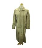 バーバリーズ Burberrys ヴィンテージ 90s 白タグ ステンカラーコート 裏地 チェック柄 ロング丈 11 ベージュ 0307 IBO90