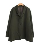 カナタ Ka na ta All for doby 美品 Coat Jacket for ka na ta コート ジャケット 尾州ウール ヘリンボーン 総裏 2 カーキ
