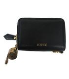 ポーター PORTER 吉田カバン 美品 TONE KEY PURSE トーン キーパース キーケース シュリンクレザー ホイッスル 黒 ブラック 150-02291