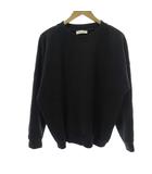 エフオージー フィアオブゴッド FOG FEAR OF GOD トレーナー スウェット バックロゴ 長袖 クルーネック M チャコールグレー