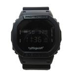 カシオジーショック CASIO G-SHOCK プロジェクトアール p(R)ojectR DW-5600 腕時計 デジタルウォッチ ランペイジ ロゴ 黒 ブラック