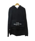 フェンディ FENDI × マークジェイコブス MARC JACOBS FFバゲット フーディ パーカー L ブラック ■MNK7