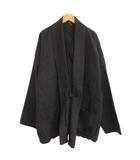 オールドジョー OLDJOE タグ付き 24AW ORIENTAL HOUSE GAWN ガウン カーディガン PATTERN STRIPE 40 ダークグレー ■BL4