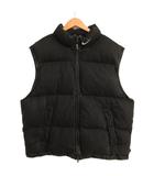 ナイキ NIKE ×Supreme 24SS Denim Puffer Vest デニム パファー ベスト L 黒 ブラック FQ0323-010 ☆AA★