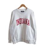 チャンピオン CHAMPION 00s リバースウィーブ メキシコ製 INDIANA スウェット トレーナー カレッジロゴ グレー/HW