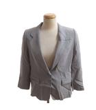 アクアスキュータム AQUASCUTUM 美品 テーラードジャケット 11 ウール グレー 1B シングル /HW