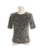  レクト RECTO 美品 TWINKLE SEQUIN JERSEY TOP カットソー スパンコール ドゥーズィエムクラス取扱