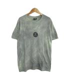 ステューシー STUSSY Tシャツ SSリンク タイダイ 半袖 S グリーン系 メキシコ製