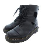 ドクターマーチン DR.MARTENS レースアップブーツ 黒 ブラック カットアウト /ML ■B