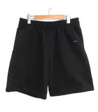 シュプリーム SUPREME small box Sweat Shorts ハーフパンツ カナダ製 肉厚 S 黒 ブラック