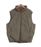 美品 23AW ミリタリーパファーベスト 中綿 S カーキ