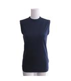 マディソンブルー MADISONBLUE タグ付 25SS CREW NECK SLEEVELESS Tシャツ クルーネック ノースリーブ 1 紺 ネイビー