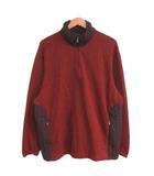パタゴニア Patagonia 04年 ダービッシュ セーター フリースジャケット ハーフジップ USA製 L 赤 レッド