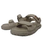 クリスチャンディオール Christian Dior DIORACT アクト ストラップサンダル ラムスキン 38.5 ベージュ IBO100