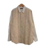 コムデギャルソンオムプリュス COMME des GARCONS HOMME PLUS アーカイブ 希少 00SS ゴブラン期 進化する色 ドッキングシャツ AD1999 白 ホワイト IBO100