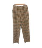 ダックス DAKS ハウスチェック パンツ スラックス 70-95 ベージュ /FF IBO102