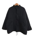 ミスターハリウッド N.HOOLYWOOD 22AW STAND COLLAR BLOUSON ショートブルゾン 中綿 38 黒 ブラック 2202-BL01-019