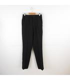  SEASON スラックス ロングパンツ ストレッチ 黒 S *T825