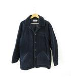 チャップス CHAPS RALPH LAUREN ステンカラージャケット フロッキー 中綿 長袖 紺 LL *A645