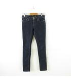 ギャップ GAP PREMIUM GOLD スキニーデニムパンツ ローライズ ロング 紺 00 *A789