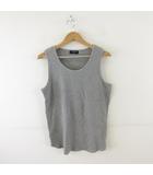 バックナンバー BACK NUMBER タンクトップ ワッフル グレー M *A204