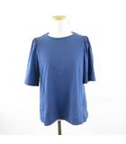 エニィスィス エニシス anySiS カットソー 半袖 青 *A362