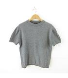 ザラマン ZARA MAN カットソー 半袖 総柄 白 黒 L *A663