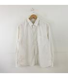 ユナイテッドアローズ UNITED ARROWS ステンカラーシャツ 長袖 ベージュ XL *A119
