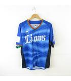 マジェスティック MAJESTIC スポーツ 野球 埼玉西武ライオンズ 40th ユニフォーム 半袖 プリント 青 L *A268